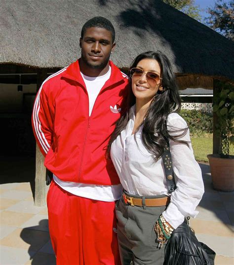 kim kardashian reggie bush